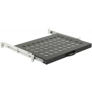 Bandeja para rack LOGON RAS600BL negro 30 kg capacidad 19 pulgadas
