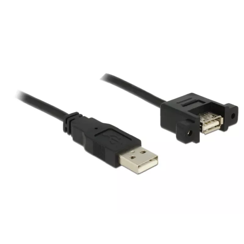 Cable USB DeLOCK 1m 2xUSB2.0-A