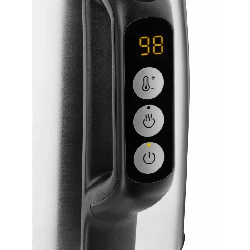 Hervidor con control de temperatura KM5011 1,7 l acero inoxidable