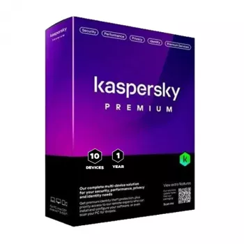 Kaspersky Premium + atención al cliente | 10 dispositivos | 1 año | EU