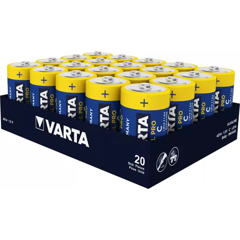 Pila alcalina VARTA C R14 Industrial PRO 20