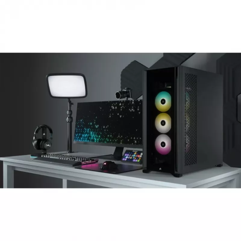 Caja PC Corsair iCUE 7000X RGB Full Tower negra