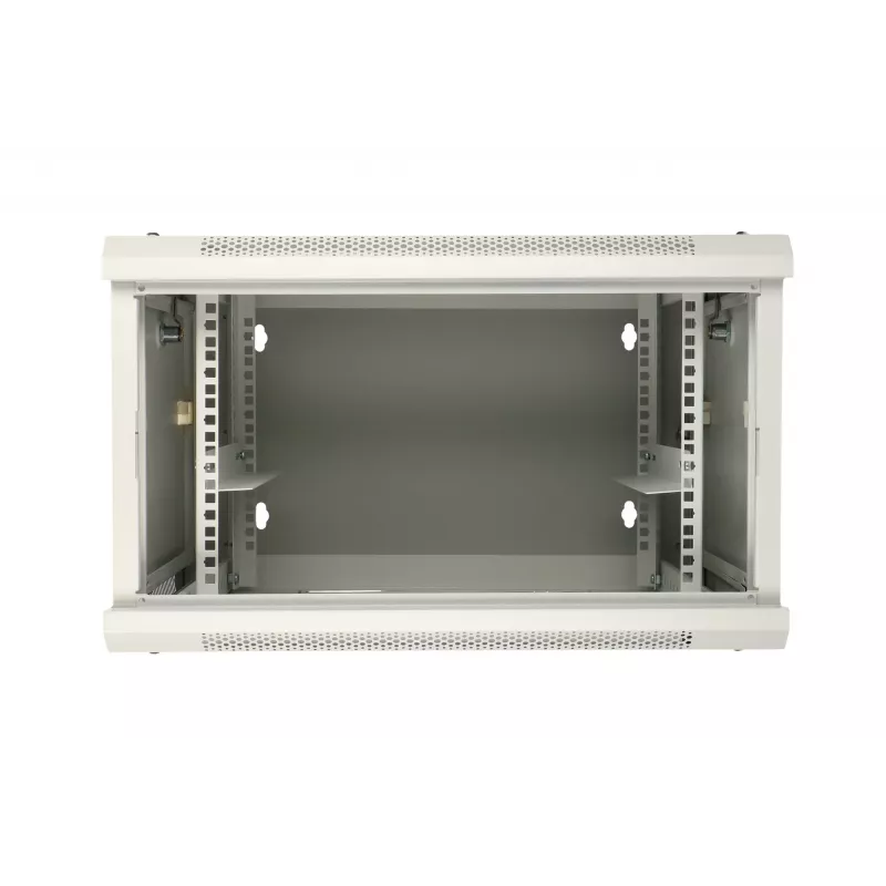 Armario rack de pared Extralink 6U 600x600 AZH Gris Montaje en pared, tipo pivotante
