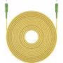 Goobay 59638 Cable de fibra óptica 1 m SC/APC FTTH OS2 amarillo (59638)