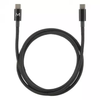 Cable USB Mobilis 001389 USB 2.0 1m USB-C negro