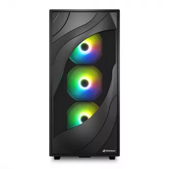 Sharkoon REBEL C80M RGB Midi-Tower Negra