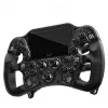 Volante de sim racing Asetek Invicta 4.3 LCD — volante con force feedback y pantalla de 4,3 pulgadas