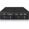 Caja para disco icy dock MB902SPR-B R1 negra 2.5 pulgadas SATA