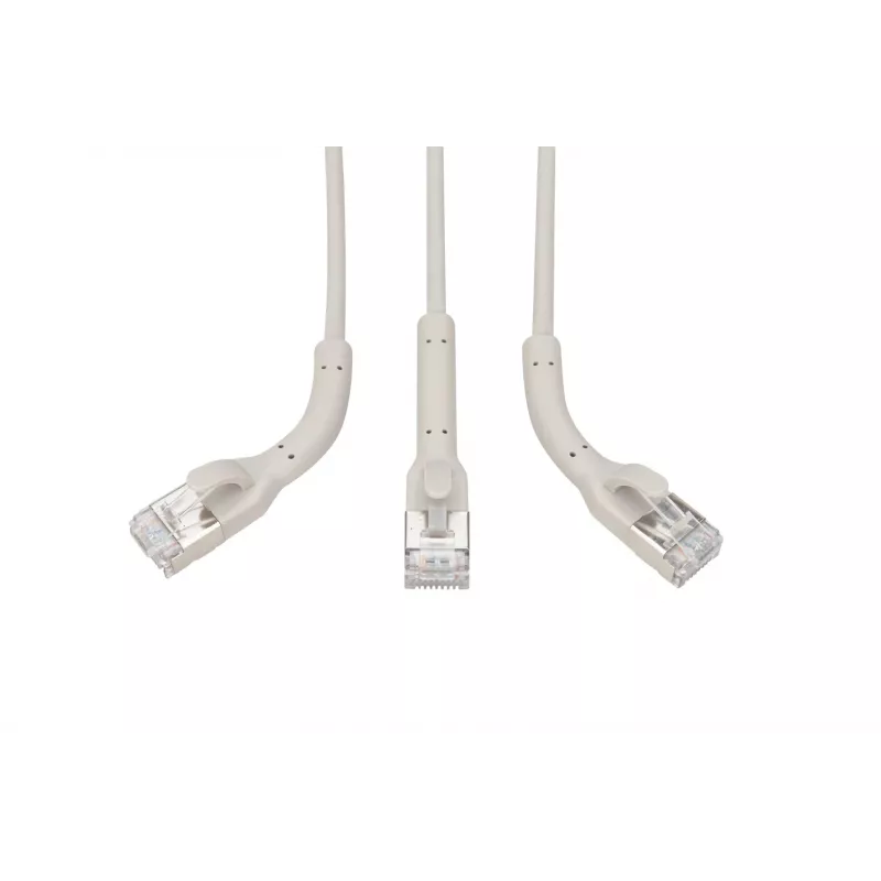 Latiguillo flexible Digitus CAT 6A F-FTP, cobre, 3 m, gris, 10 uds.