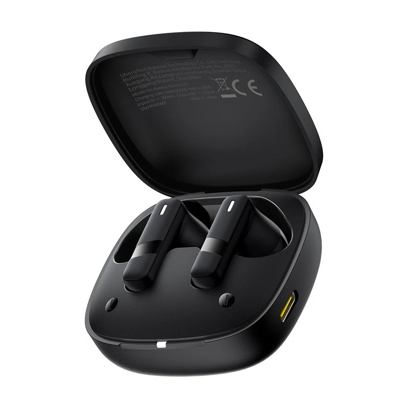 Headset Baseus Bowie E20 inalámbrico in-ear llamadas/música Bluetooth negro