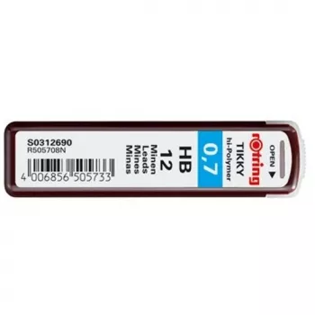 Mina de plomo HB Rotring Polymer-Minen 0,7 mm S0312690