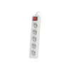 Alargador eléctrico Lanberg PS1-05E-0150-W 1,5 m 5 tomas AC para interior blanco