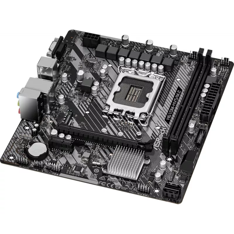 ASRock H610M-HVS/M.2 R2.0 DDR4 LGA1700 Placa base Micro-ATX