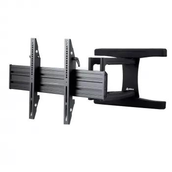 Edbak VSM654 soporte de pared con brazo giratorio, 65–86 pulgadas, 45 kg, negro
