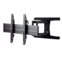 Edbak VSM654 soporte de pared con brazo giratorio, 65–86 pulgadas, 45 kg, negro