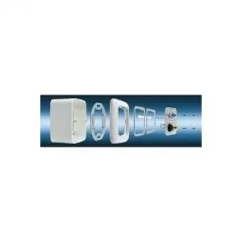Toma de corriente 2 x RCA Kindermann 7444000410