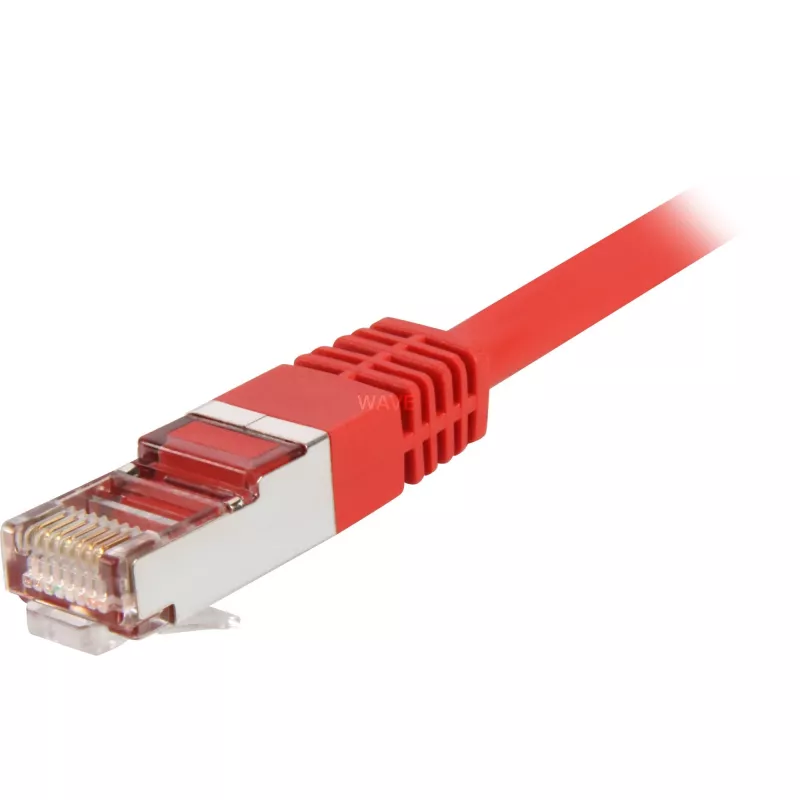 Cable de red Sharkoon RJ-45 Cat5e 10 m rojo