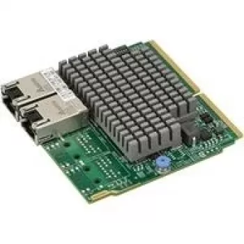 Super Micro Supermicro tarjeta adicional AOC-MTG-I2TM - adaptador de red - 10Gb Ethernet x 2 (AOC-MTG-I2TM-O)