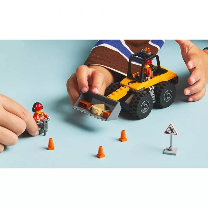 LEGO City 60450 Cargadora de ruedas amarilla