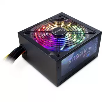 Inter-Tech Argus RGB-600W II Fuente de alimentación 20+4 Pin ATX ATX Negro