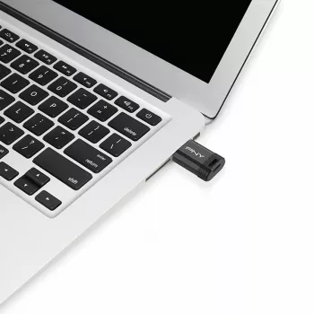 Memoria USB PNY Elite-X 64 GB USB Type-C 3.2 Gen 1 (3.1 Gen 1) negra