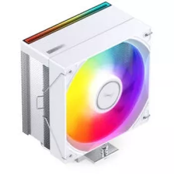 Disipador de CPU Jonsbo CB40 WHITE ARGB, control PWM, iluminación ARGB, torre compacta, blanco