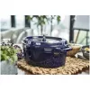 Cocotte de hierro fundido Staub 4,25 L, 29 cm, azul