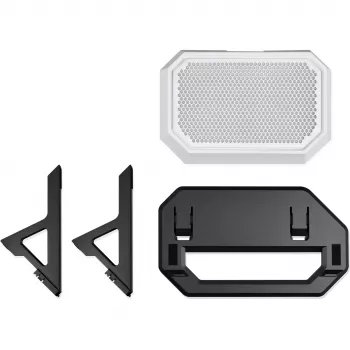 Kit de soporte de chasis para The Tower 600 Snow (negro/blanco, para colocación horizontal)