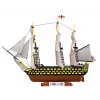 Set de construcción Cobi HMS Victory — 2.517 piezas, detallado modelo histórico de velero