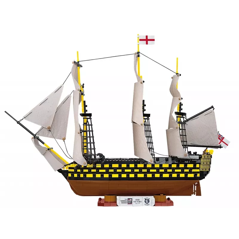 Set de construcción Cobi HMS Victory — 2.517 piezas, detallado modelo histórico de velero