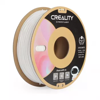 Bobina de filamento Creality PLA 1,75 mm blanco 1 kg (modelo 3301010296)
