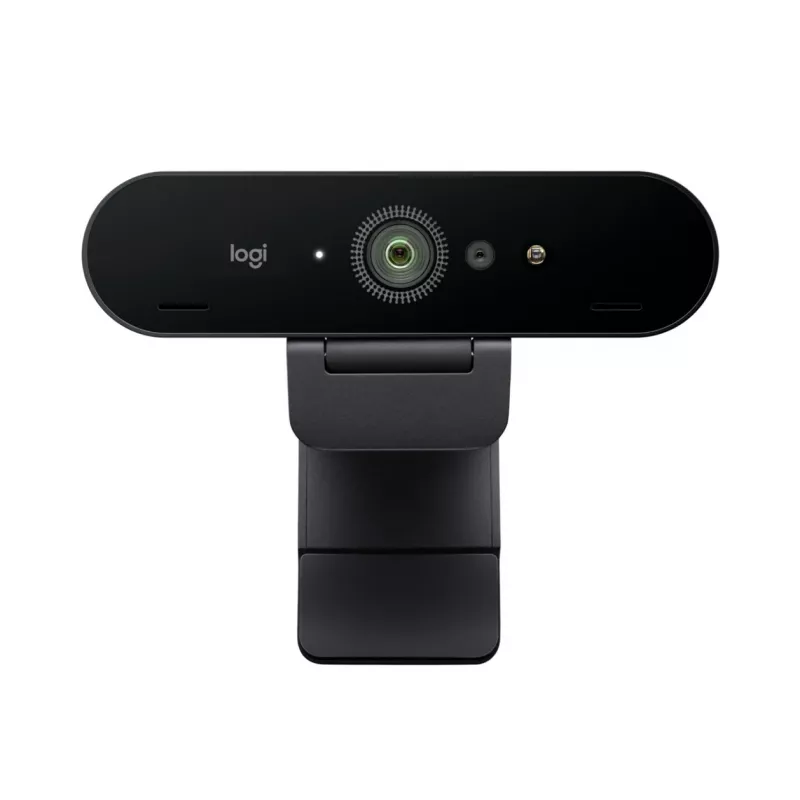 Logitech BRIO 4K Ultra HD Pro webcam 960-001106, 4096x2160, HDR, RightLight 3, zoom digital 5x, autoenfoque, USB 3.0 (USB-C), negra