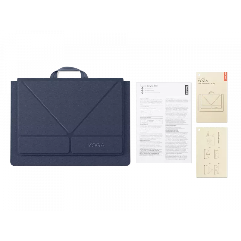 Funda de transporte Lenovo Yoga Tote | Compatible con hasta 14 pulgadas | Funda | Azul
