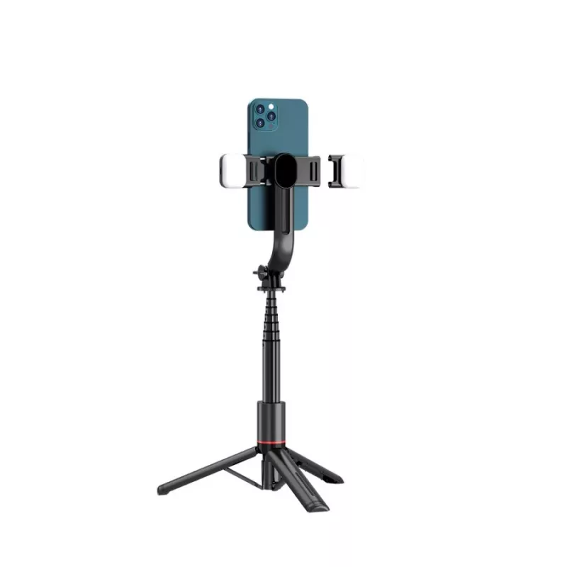Tech-Protect L05S palo selfie con trípode, luz LED y mando a distancia Bluetooth
