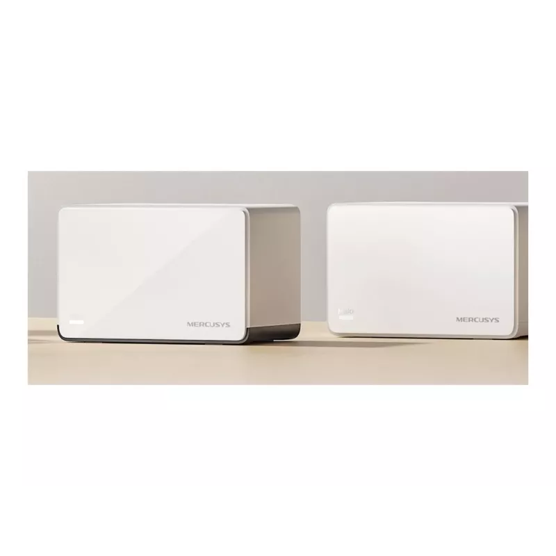 Router inalámbrico MERCUSYS Halo H85X pack de 2 doble banda Wi-Fi 6 hasta 3000 Mbit/s sistema mesh