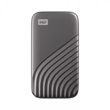WD My Passport SSD WDBAGF0040BGY – SSD – cifrada – 4 TB – externa (portátil) – USB 3.2 Gen 2 (conector USB-C) – AES de 256 bits – gris