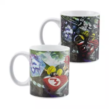 Taza Paladone Mario Kart termosensible multicolor PP8307NN
