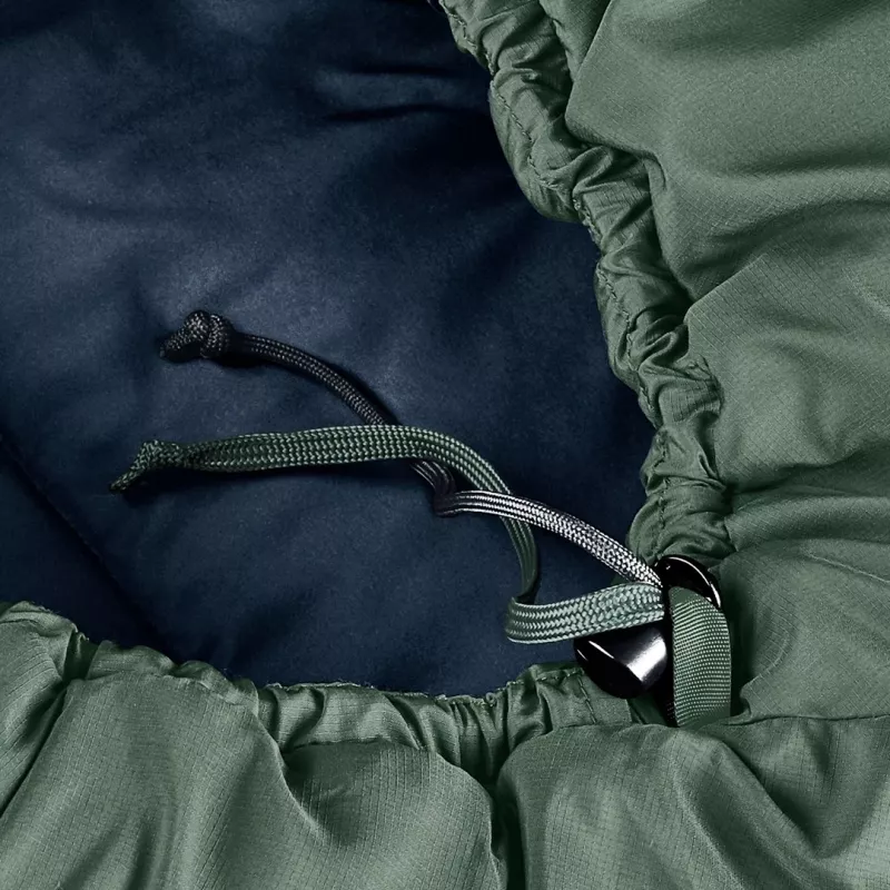 Saco de dormir DEUTER Orbit -5C/23F para adulto senderismo, 2080×750×500 mm, sintético, verde