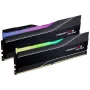 G.Skill Trident Z5 Neo RGB - DDR5 - Kit - 32GB: 2 x 16GB - DIMM 288-PIN - 6400 MHz / PC5-51200 - CL32 - on-die ECC - negro mate (F5-6400J3239G16GX2-T