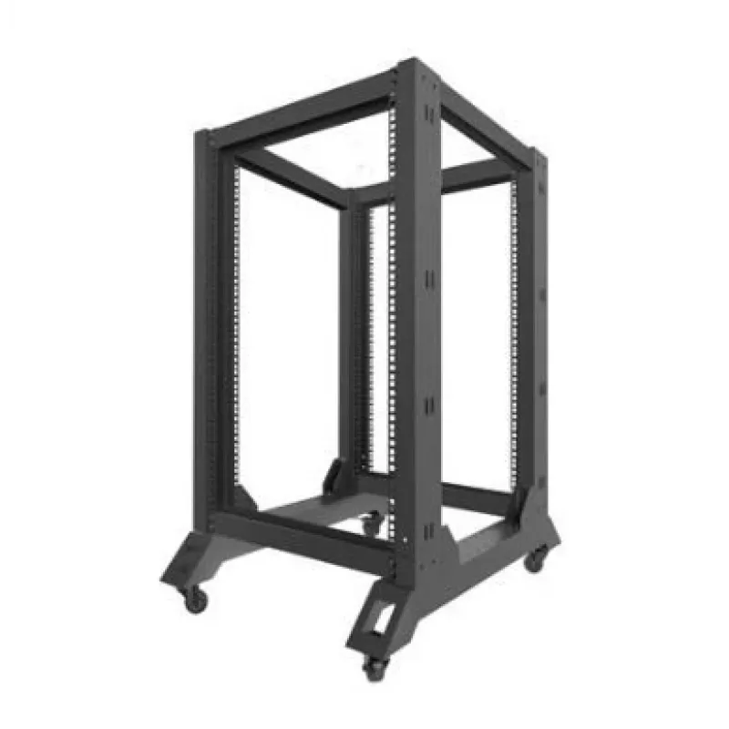 Rack abierto Lanberg 19 18u 600x800 negro Lanberg