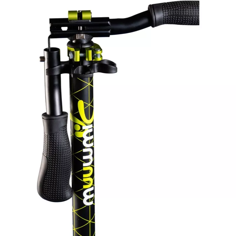 Patinete de aluminio Pro 215 mm (negro/lima)