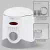 Freidora Clatronic FFR 2916 Single 1 L de sobremesa 900 W gris, blanco