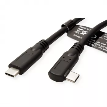 Secomp 11.02.9075 Cable USB 1 m USB 3.2 Gen 2 (3.1 Gen 2) USB C negro (11.02.9075)