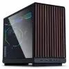 Panel frontal Lian Li DAN Cases A3-mATX Wood Edition, nogal / negro