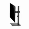 Soporte de sobremesa para monitor GEMBIRD MS-D1ST-03 totalmente articulado para pantallas de 17–32 pulgadas, acero, negro, VESA 75x75–100x100, 9 kg