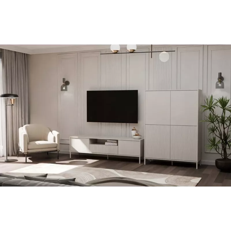 RTV KAMARO 160 esbelto/GŁ color Cashmere