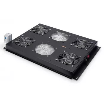 Unidad de ventilador de techo Digitus DN-19 FAN-4-SRV-B