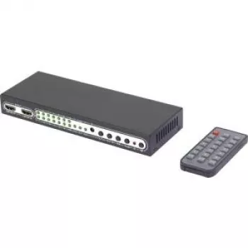 Conmutador matriz HDMI SpeaKa Professional 1433365, 6 entradas×6 salidas, función imagen en imagen