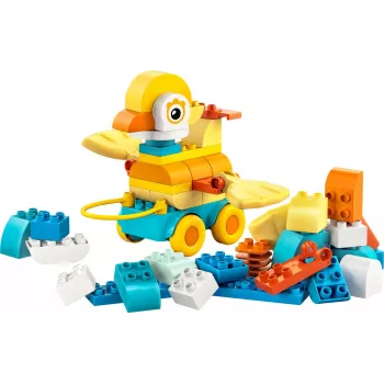 Set de juego LEGO DUPLO 3 en 1 Animales sobre ruedas 10448 — animales DUPLO de construcción y juego, 58 piezas, a partir de 2 años