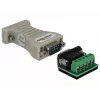 DeLOCK 62920 Convertidor serie de RS-232 DB9 hembra a RS-422/485 DB9 macho, ESD 15 kV